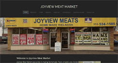 Desktop Screenshot of joyviewmeatmarket.com